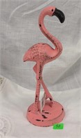 Cast Iron Pink Flamingo so cute!