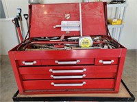Beach Metal Toolbox with Contents