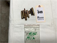 Misc. R1 Mix Brass & 2 live Rounds