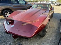 1978  CHEVY  CORVETTE   Tow# 105075