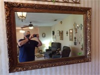 Beautiful Large framed Beveled mirror