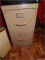 2 Drawer metal File cabinet