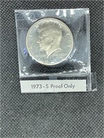 1973 S PROOF Kennedy Half Dollar PR69 High Grade