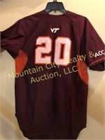 Game Worn Nike Maroon Jersey - # 20 - size 44