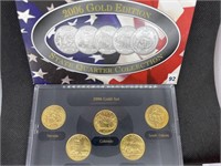 2006 GOLD Edition State Quarters NV-NE-CO-ND-SD ix