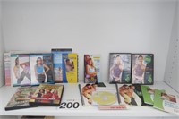 Beachbody DVD's & Info. w/ Biggest Loser DVD's