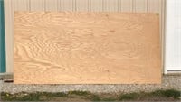 1 sheet 4 x 8 1/2 inch oak plywood