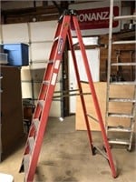Werner Orange Fiberglass 8' ladder