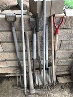 Assorted Old Garden Tools