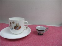 Older tea Cup  & Child Mini Cup
