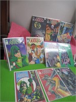 Lot 10 Arrow  Comic Books