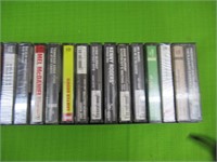 Lot Of  Casssette Tapes And Holder