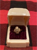 Gold 1943 Chatfield Ohio  Class ring