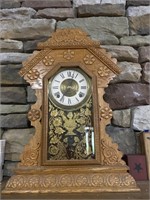 Gingerbread mantle Clock