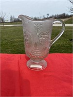 Early American glass pitcher