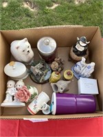 Box of misc. glass ware