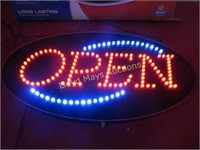 OPEN - LED Sign As New In Box