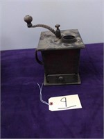 Wood coffee grinder