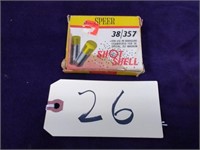 Speer Shot Shells .38 Special/.357 Magnum
