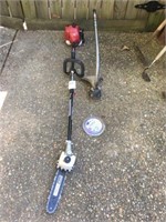 Toro Gas Trimmer / Pole Saw   Combo