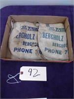 2- bergholz, Ohio supply co.,nail aprons