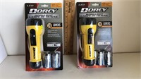 2 NEW IN PACKAGE  LED DORCY WORKLIGHTS  20 LUMENS