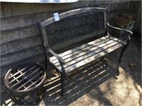 Cast Iron Porch Bench