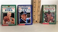 (3) 1990'S SPORTS SHOTS COLLECTORS BOOKS 4.5X3