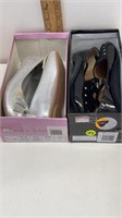 2 PAIR CHILDRENS SIZE 2 SLIP-ON SHOES