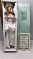 24" EFFANBEE PORCELAIN DOLL LIMITED EDITION IN BOX