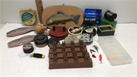 LARGE LOT OF FISHING TACKLE ITEMS