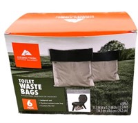 Ozark Trail Portable Toilet Waste Bags 6 Pack
