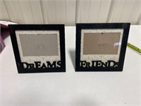 Set of 2 picture frames