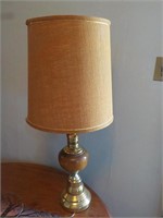Wood & metal lamp 30" FOYER