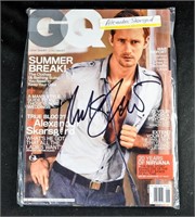 ALEXANDER SKARSGARD AUTOGRAPH MAGAZINE