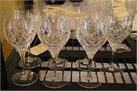 BEAUTIFUL ROYAL DOULTON CRYSTAL GLASSES