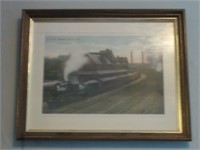Train picture on wall Sayre, Pa. 10 x 12