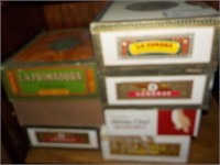 7 Cigar boxes
