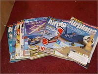 Approx 10 model Airplane magazines