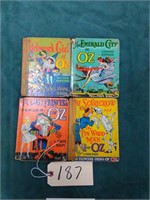4 1930\'s oz books by L. Frank Baum