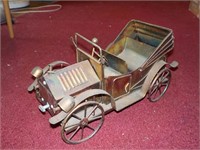 Metal musical car 10x5x5