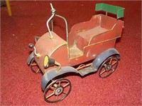 Tin reproduction antique car 7x4x5