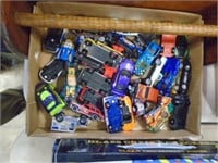 BOX OF DIE CAST CARS