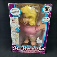 Ms. Wonderful Novelty Doll - NOS