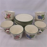8 x Epoch Collection Mug and Saucer Sets