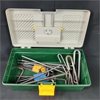 Tackle Box with 15+ Hex Keys Inside