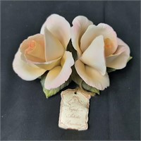 Napoleon Capodimonte Porcelain Roses