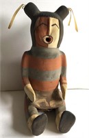 Jemez Pueblo Koshare Storyteller Doll 7"