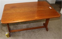 Vintage Spring Loaded Drop Leaf Table