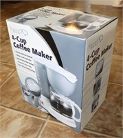 4 Cup Coffee Maker (New)